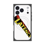 プレミアムスクエアケース with MagSafe［ LATENCY - Rock logo - White ］