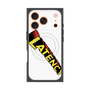 プレミアムスクエアケース with MagSafe［ LATENCY - Rock logo - White ］