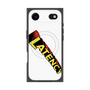 プレミアムスクエアケース with MagSafe［ LATENCY - Rock logo - White ］