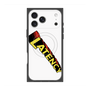 プレミアムスクエアケース with MagSafe［ LATENCY - Rock logo - White ］