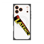 プレミアムスクエアケース with MagSafe［ LATENCY - Rock logo - White ］