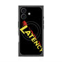 プレミアムスクエアケース with MagSafe［ LATENCY - Rock logo - Black ］