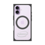 プレミアムスクエアケース with MagSafe［ LATENCY - Circle logo - Gray ］