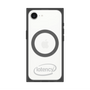 プレミアムスクエアケース with MagSafe［ LATENCY - Circle logo - Gray ］
