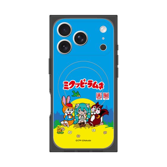 プレミアムスクエアケース with MagSafe［ 初音ミク×クッピーラムネ - パッケージ ］