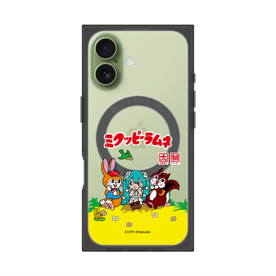プレミアムスクエアケース with MagSafe［ 初音ミク×クッピーラムネ - パッケージ - クリア ］
