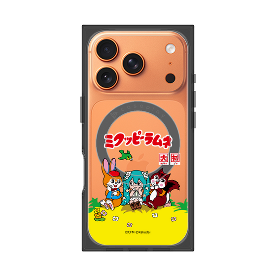 プレミアムスクエアケース with MagSafe［ 初音ミク×クッピーラムネ - パッケージ - クリア ］