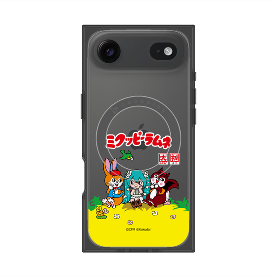 プレミアムスクエアケース with MagSafe［ 初音ミク×クッピーラムネ - パッケージ - クリア ］