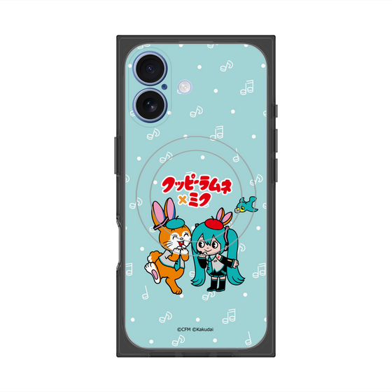 プレミアムスクエアケース with MagSafe［ 初音ミク×クッピーラムネ - 初音ミク×クッピー - デフォルメイラスト ］