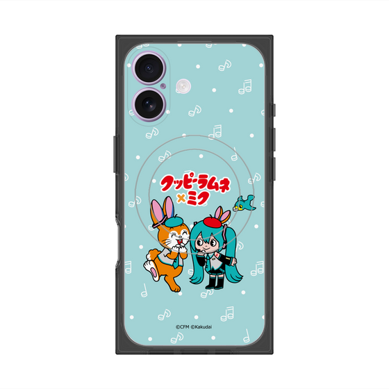 プレミアムスクエアケース with MagSafe［ 初音ミク×クッピーラムネ - 初音ミク×クッピー - デフォルメイラスト ］