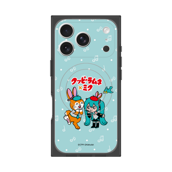 プレミアムスクエアケース with MagSafe［ 初音ミク×クッピーラムネ - 初音ミク×クッピー - デフォルメイラスト ］