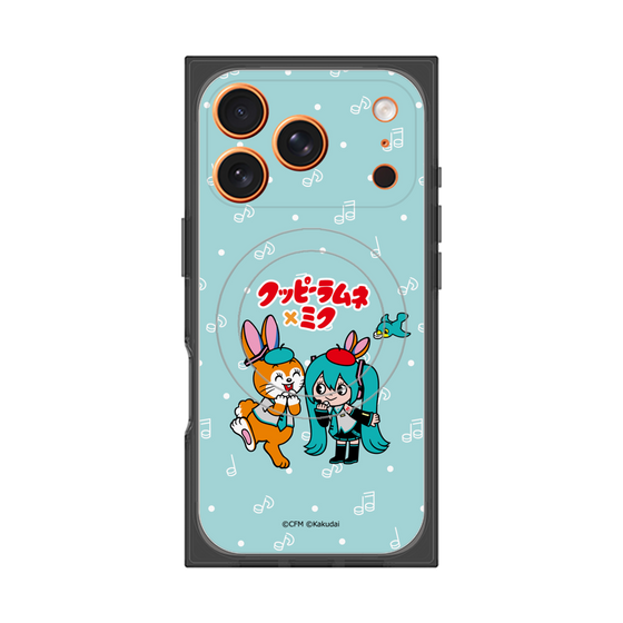 プレミアムスクエアケース with MagSafe［ 初音ミク×クッピーラムネ - 初音ミク×クッピー - デフォルメイラスト ］