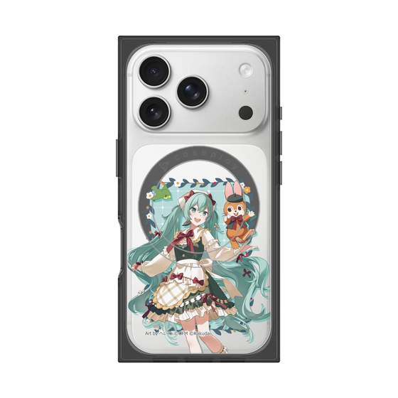 プレミアムスクエアケース with MagSafe［ 初音ミク×クッピーラムネ - 初音ミク×クッピー - 等身イラスト1 ］