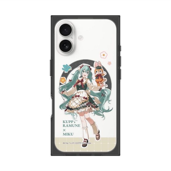 プレミアムスクエアケース with MagSafe［ 初音ミク×クッピーラムネ - 初音ミク×クッピー - 等身イラスト2 ］