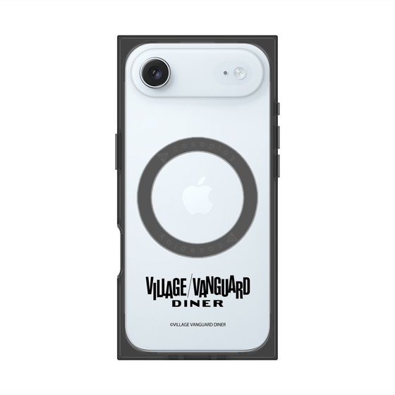 プレミアムスクエアケース with MagSafe［ ヴィレッジヴァンガードダイナー - ロゴ ］