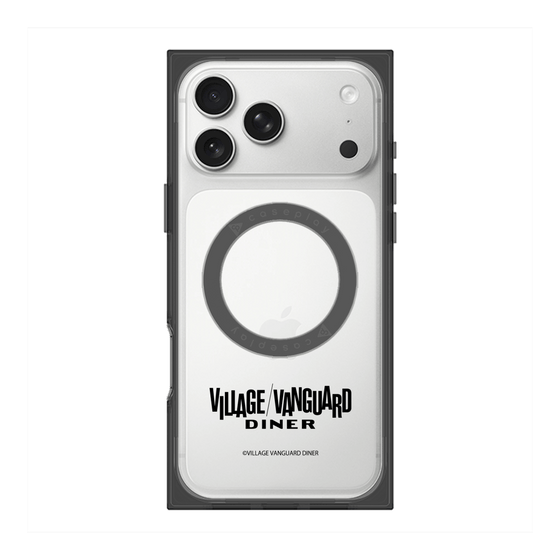 プレミアムスクエアケース with MagSafe［ ヴィレッジヴァンガードダイナー - ロゴ ］