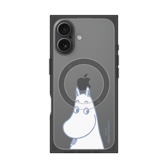 プレミアムスクエアケース with MagSafe［ MOOMIN - Familiar face ］
