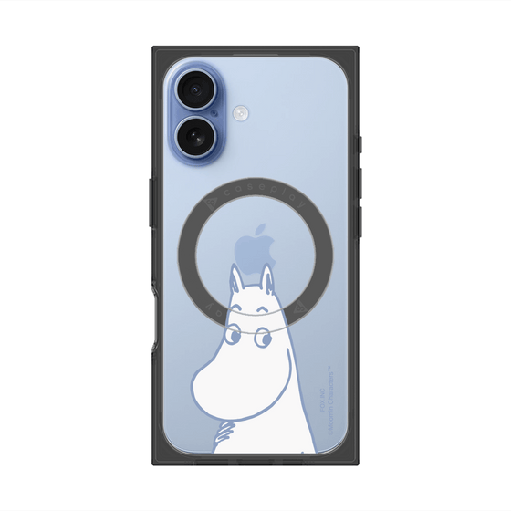 プレミアムスクエアケース with MagSafe［ MOOMIN - Familiar face ］