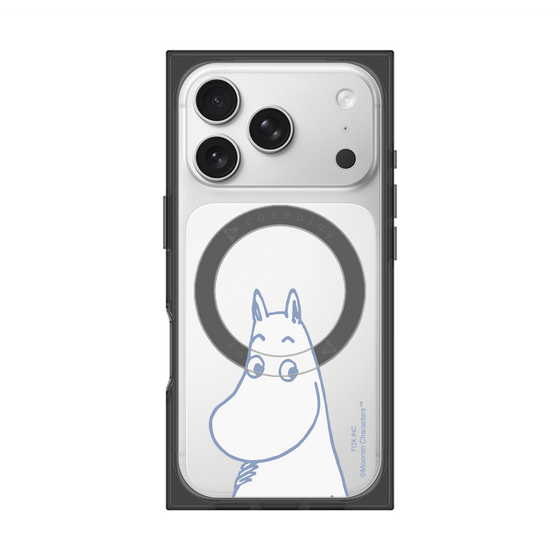 プレミアムスクエアケース with MagSafe［ MOOMIN - Familiar face ］