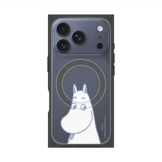 プレミアムスクエアケース with MagSafe［ MOOMIN - Familiar face ］