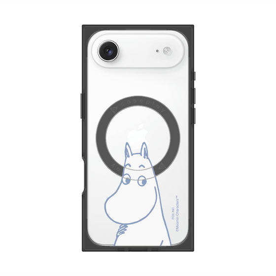 プレミアムスクエアケース with MagSafe［ MOOMIN - Familiar face ］