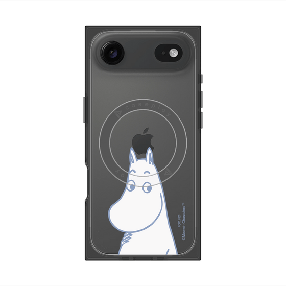 プレミアムスクエアケース with MagSafe［ MOOMIN - Familiar face ］