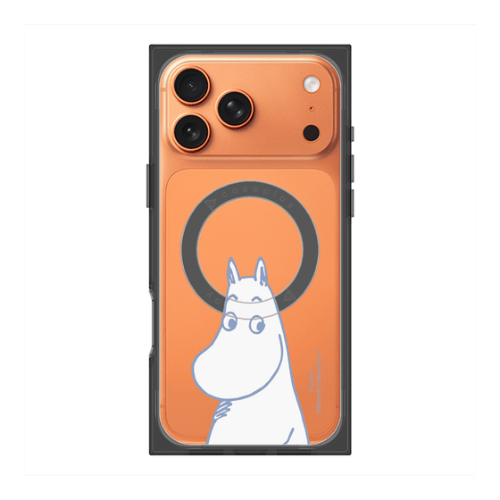 プレミアムスクエアケース with MagSafe［ MOOMIN - Familiar face ］