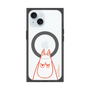 プレミアムスクエアケース with MagSafe［ MOOMIN - Angry face ］