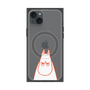 プレミアムスクエアケース with MagSafe［ MOOMIN - Angry face ］