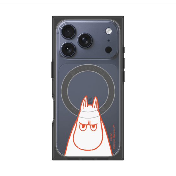 プレミアムスクエアケース with MagSafe［ MOOMIN - Angry face ］