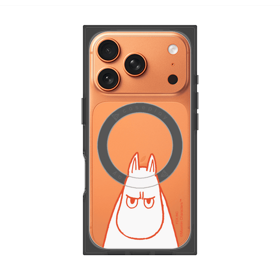 プレミアムスクエアケース with MagSafe［ MOOMIN - Angry face ］