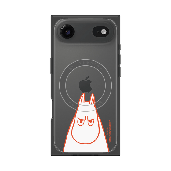 プレミアムスクエアケース with MagSafe［ MOOMIN - Angry face ］