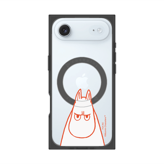 プレミアムスクエアケース with MagSafe［ MOOMIN - Angry face ］