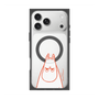 プレミアムスクエアケース with MagSafe［ MOOMIN - Angry face ］