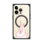 プレミアムスクエアケース with MagSafe［ MOOMIN - Blushing face ］