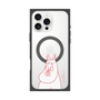 プレミアムスクエアケース with MagSafe［ MOOMIN - Blushing face ］