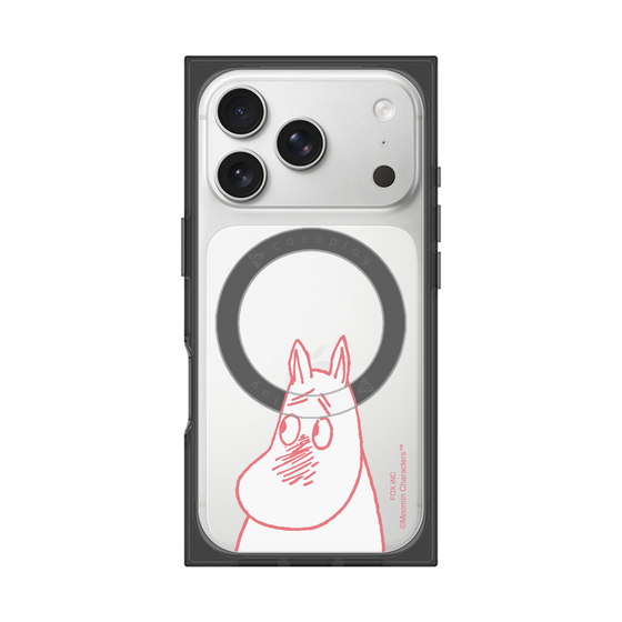 プレミアムスクエアケース with MagSafe［ MOOMIN - Blushing face ］