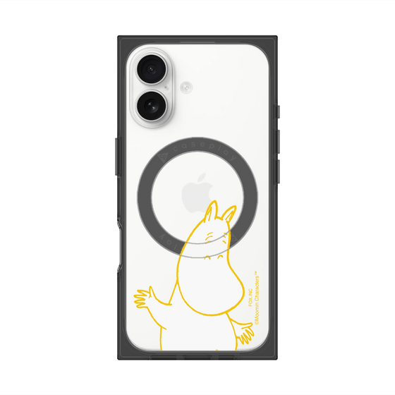 プレミアムスクエアケース with MagSafe［ MOOMIN - Happy face ］