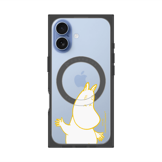 プレミアムスクエアケース with MagSafe［ MOOMIN - Happy face ］