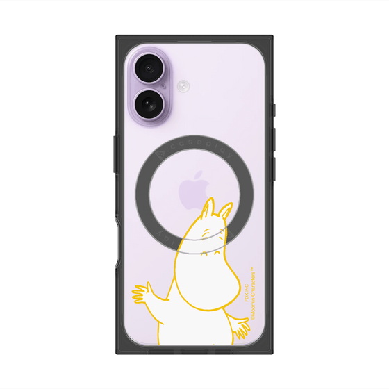 プレミアムスクエアケース with MagSafe［ MOOMIN - Happy face ］