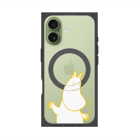 プレミアムスクエアケース with MagSafe［ MOOMIN - Happy face ］