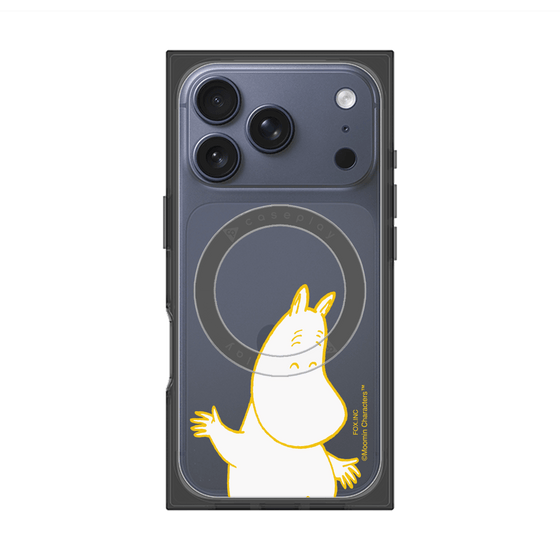 プレミアムスクエアケース with MagSafe［ MOOMIN - Happy face ］
