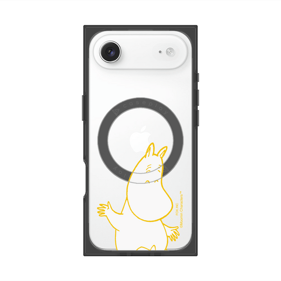 プレミアムスクエアケース with MagSafe［ MOOMIN - Happy face ］