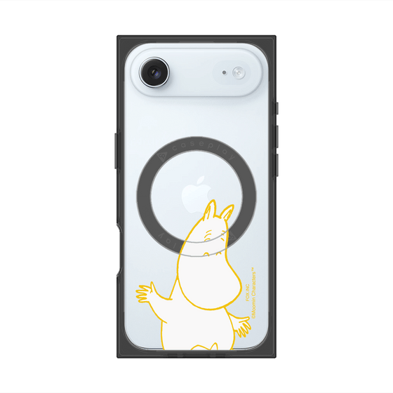 プレミアムスクエアケース with MagSafe［ MOOMIN - Happy face ］
