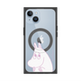 プレミアムスクエアケース with MagSafe［ MOOMIN - Fearful face ］