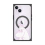 プレミアムスクエアケース with MagSafe［ MOOMIN - Fearful face ］