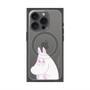 プレミアムスクエアケース with MagSafe［ MOOMIN - Fearful face ］