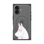 プレミアムスクエアケース with MagSafe［ MOOMIN - Fearful face ］