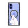 プレミアムスクエアケース with MagSafe［ MOOMIN - Fearful face ］