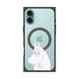 プレミアムスクエアケース with MagSafe［ MOOMIN - Fearful face ］